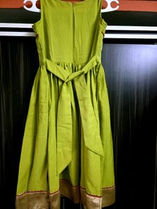 Cute green frock | party wear