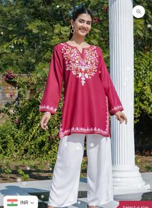Elegant Embroidered Kurta