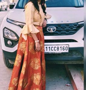 Ethnic Skirt & Top Set