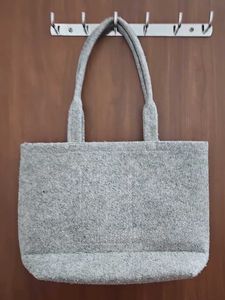 Rare Coca-Cola Gray Felt Tote Bag (Authentic)