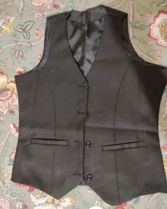 Elegant Black Business Vest
