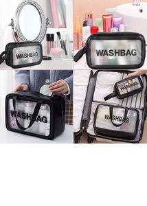 Clear Washbag Set New With Tag