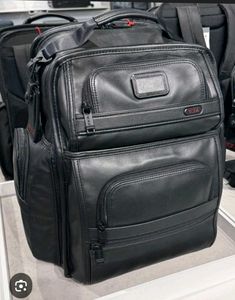 Tumi Leather Backpack