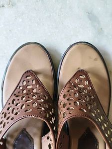 Brown Ethnic Flats