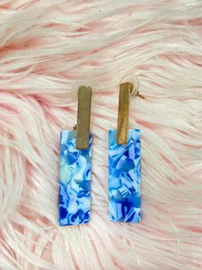 Blue Earrings