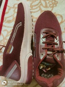 Maroon Sneakers
