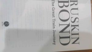 Ruskin Bond Book New The Great Train Journey