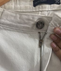 White Flare Jeans