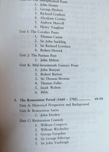 An Objective approach to English Literature