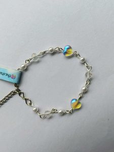 Holographic Heart Bracelet