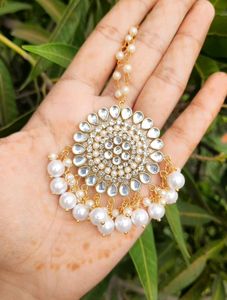 Handmade Kundan Mangtika