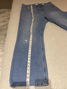 Wide Leg Denim Jeans