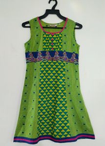 Light Green Festive Kurti