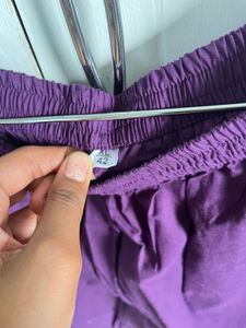Purple Kurta Set