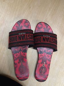 Elegant Christian Dior Slides