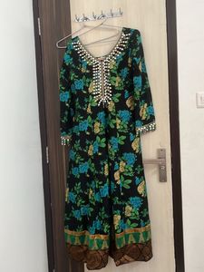 Jashn Ethnic Gown With Duppatta