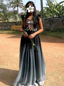 Elegant Floral Gown