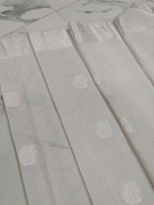 White Beautiful Formal Saree.