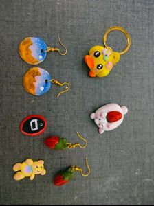 Diy Earrings And Keychains