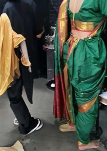 Pre-Stiched Nauvari Saree