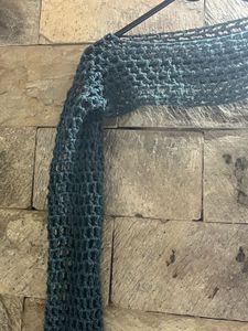 Crochet Bolero Shrug - Teal