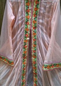 3 Piece Anarkali Shrug Suit