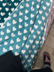 Heart Pattern ladies shirt piece