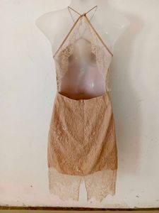 NUDE COLOUR DRESS