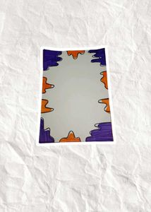 🎨 Color Splash Border Sheets