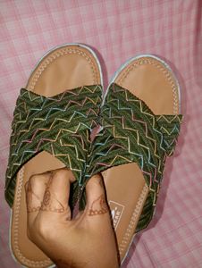 Women&#39;s Green Wedges