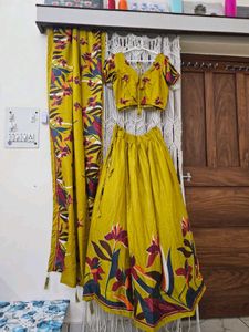 Floral Lehenga Choli Set