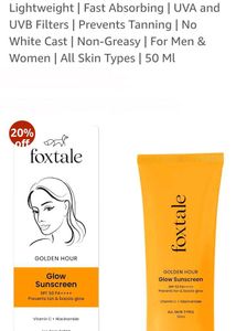 Sunscreen Combo Dermatouch + Underated + Foxtale