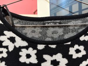 Floral Knit Mini Dress