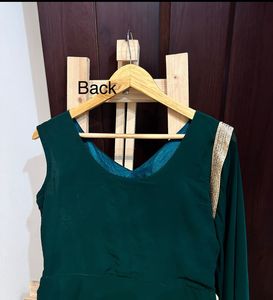 Very Pretty Green Ethnic Gown