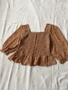 Ruffled Crop Top