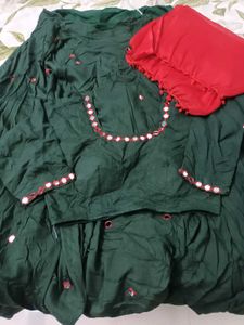 Pure Rayon Mirror work Chaniya choli