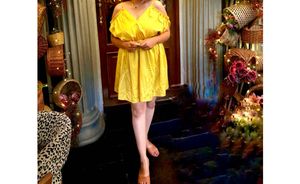 Short Satin Dress