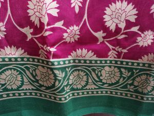 Floral Print Saree