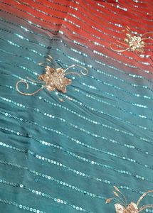 Elegant Embellished Saree
