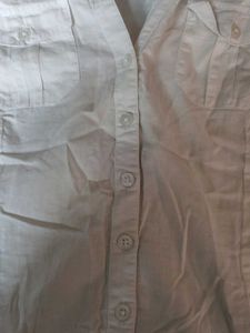 White Short Sleeve Shirt