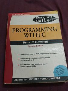 Programming with C Second edition Byron S Gottfried