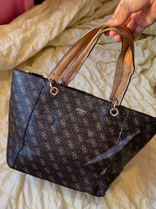 authentic guess tote bag