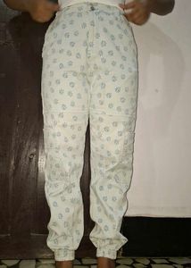 Patterned Cargo Pants