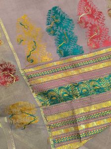 Vintage Tissue Silk Saree - Elegant Design