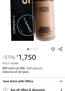 MAC Studio Fix Foundation - NC45
