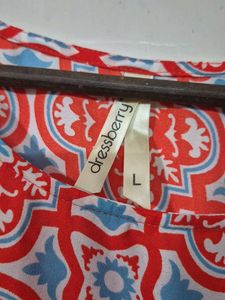 Patterned Maxi Dress