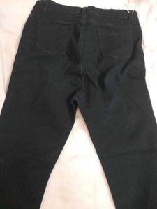Black High-Waisted Jeans