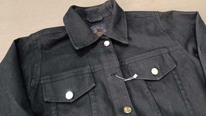 Stylish Black Denim Jacket