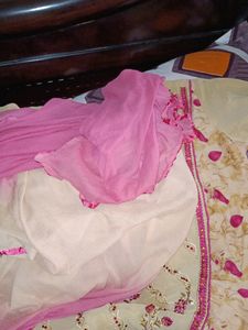 Pink And Cream Suit