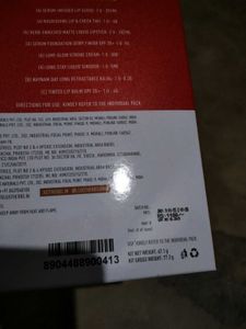 New pack of 10 just herbs make up kit